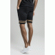 custom Relaxed Mesh Bound Shorts - Black & Gold